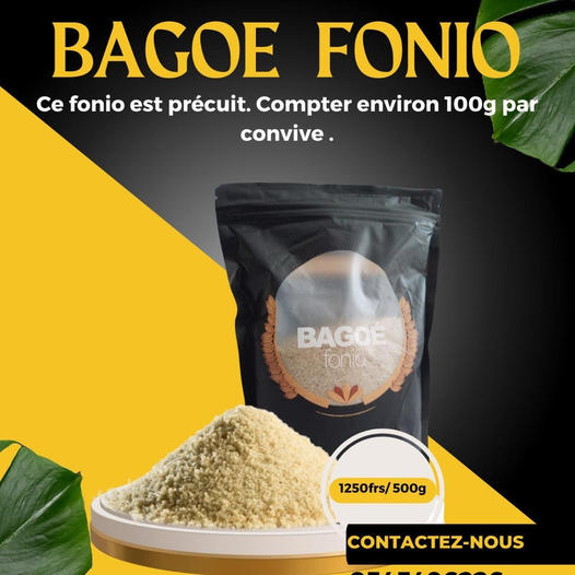 Bagoé Fonio – Le Super Céréale Naturelle, Précuit et Prêt en 10 Minutes !